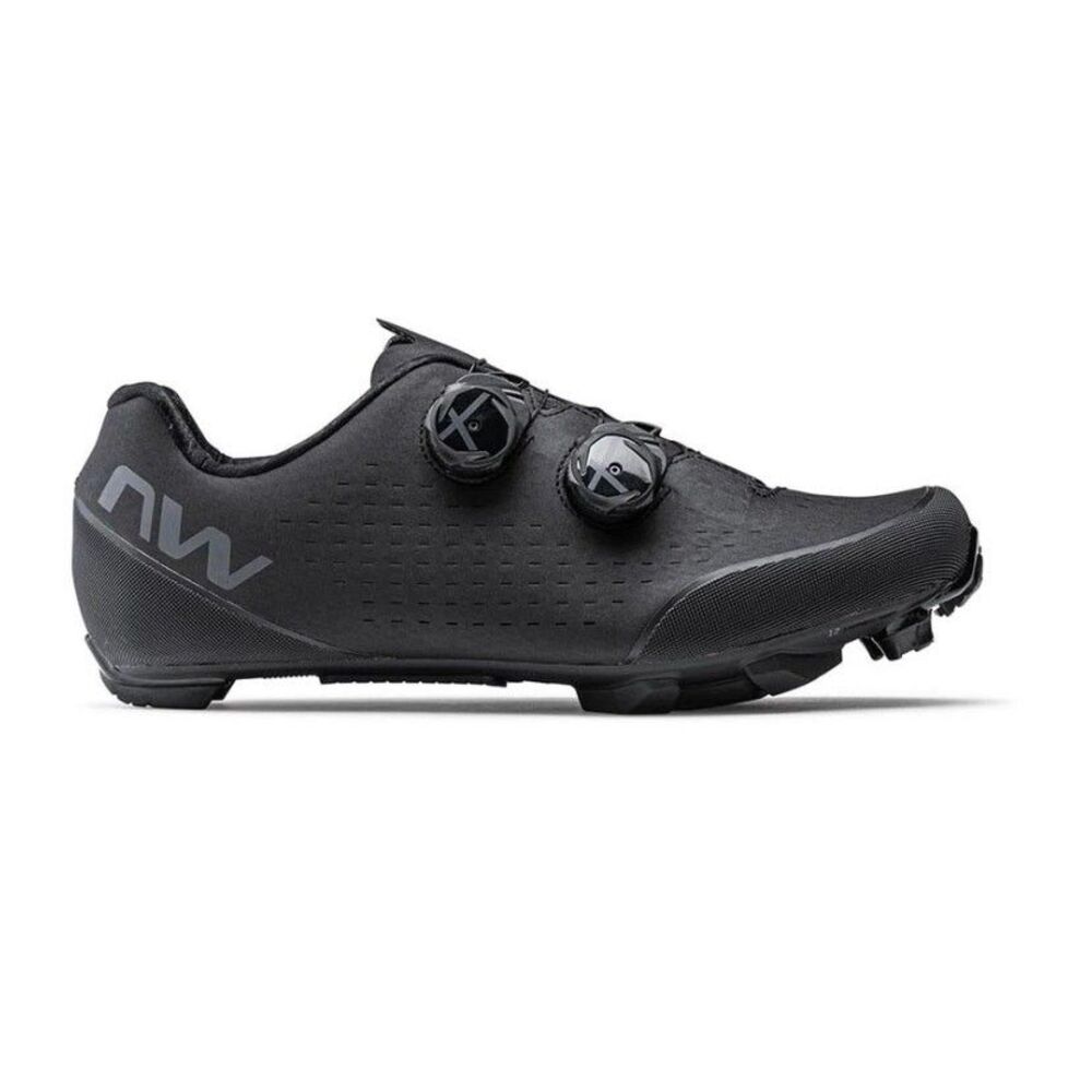 Northwave Rebel 3 Carbon Mountain Bike Shoes EU 40 US Men 7.5 BLACK 2 Bolt XC 12